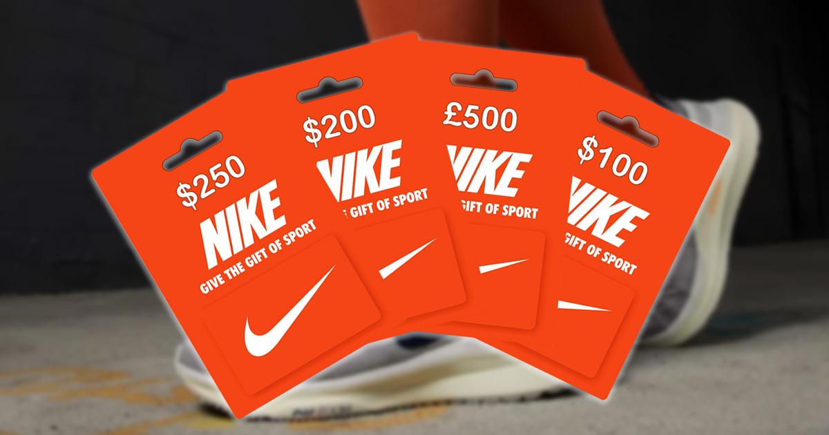 nike gift cards